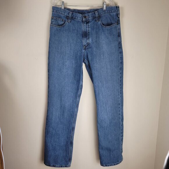 Carhartt Mens Relax Fit Work Jeans Size 36 - Picture 2 of 9